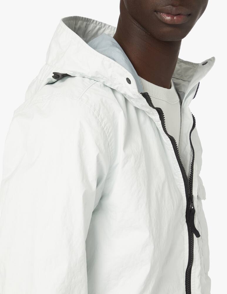 rinascente Stone Island Giacca membrana con cappuccio - grigio