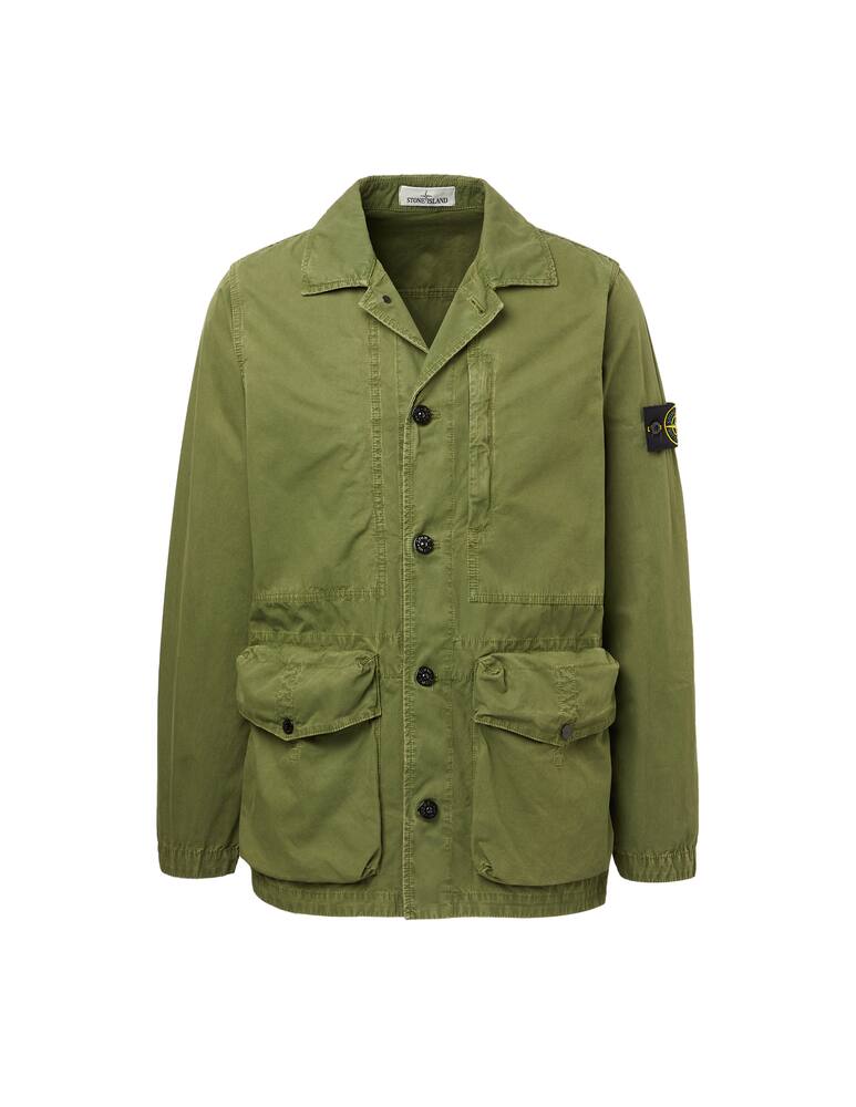 rinascente Stone Island Canvas field jacket - olive