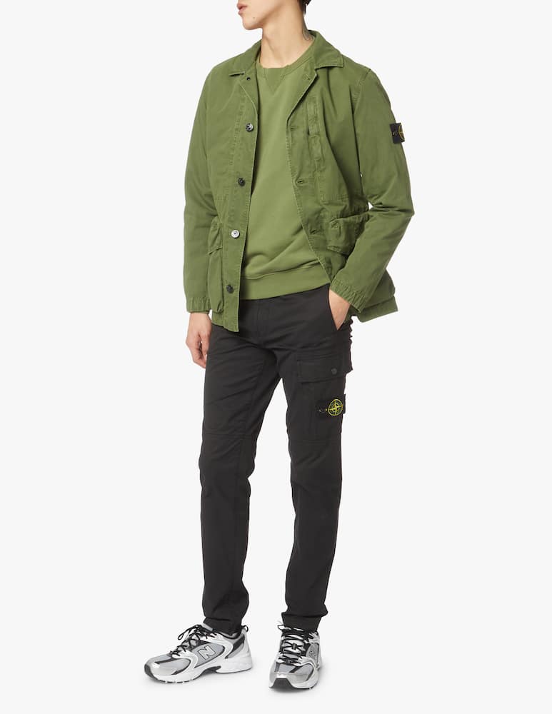 rinascente Stone Island Canvas field jacket - olive