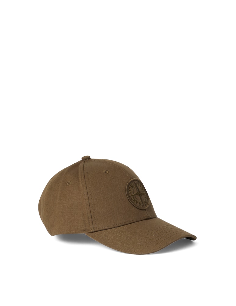 rinascente Stone Island Logo cap - olive