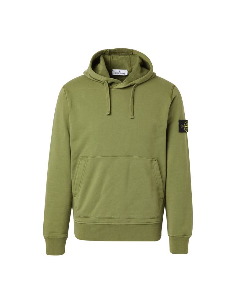 rinascente Stone Island Cap hoodie - olive
