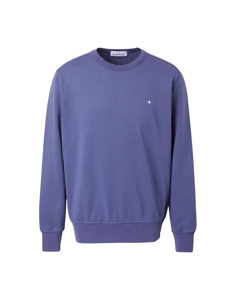 rinascente Stone Island Small star roundneck sweatshirt - blue