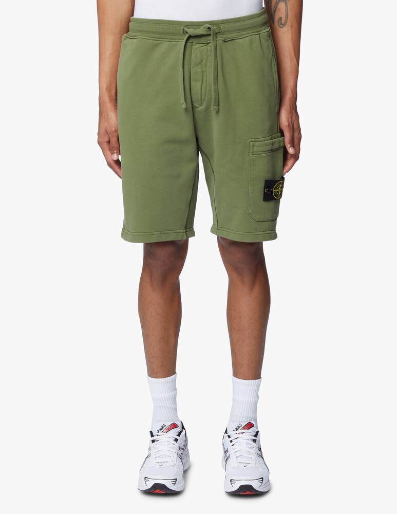 rinascente Stone Island Sweatshorts - olive