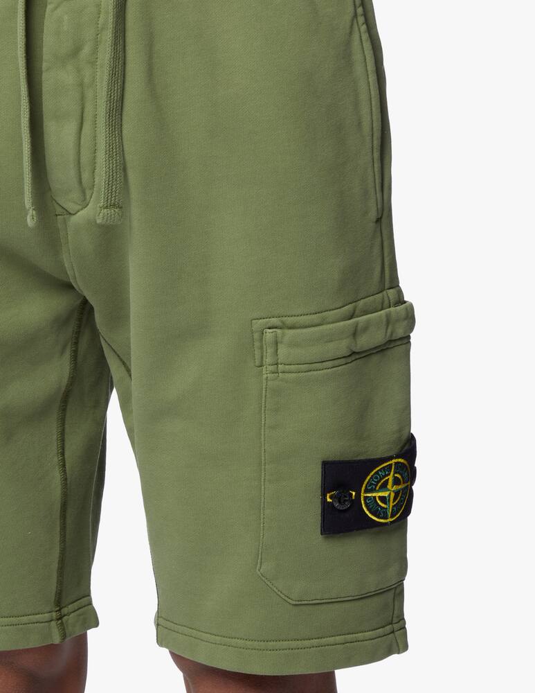 rinascente Stone Island Sweatshorts - olive