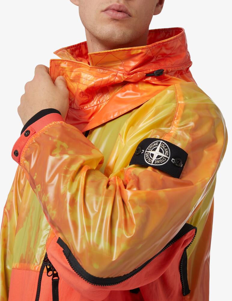 rinascente Stone Island Giacca termosensibile con cappuccio - arancione
