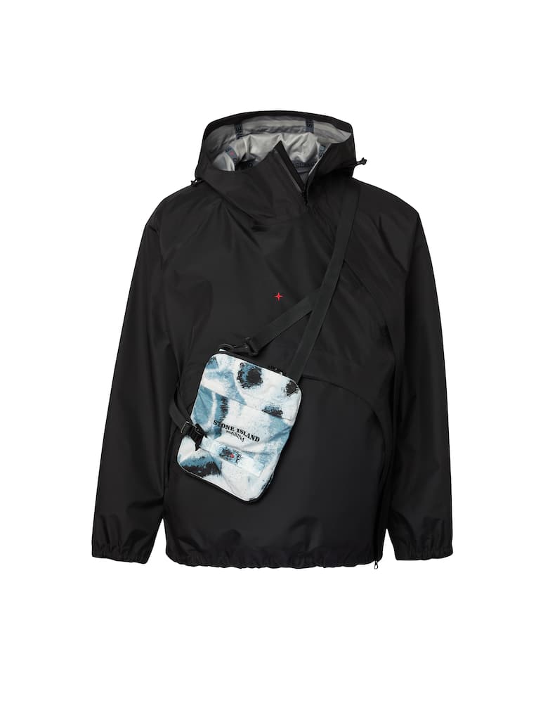 rinascente Stone Island Giacca con cappuccio marina eco - nero