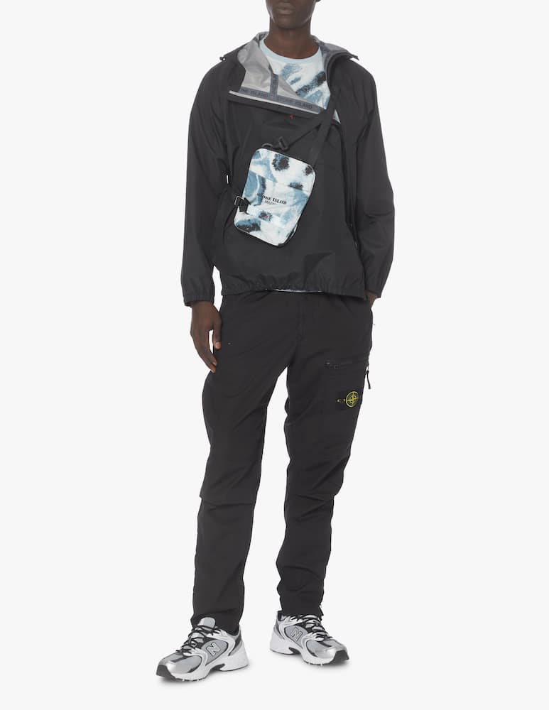 rinascente Stone Island Giacca con cappuccio marina eco - nero