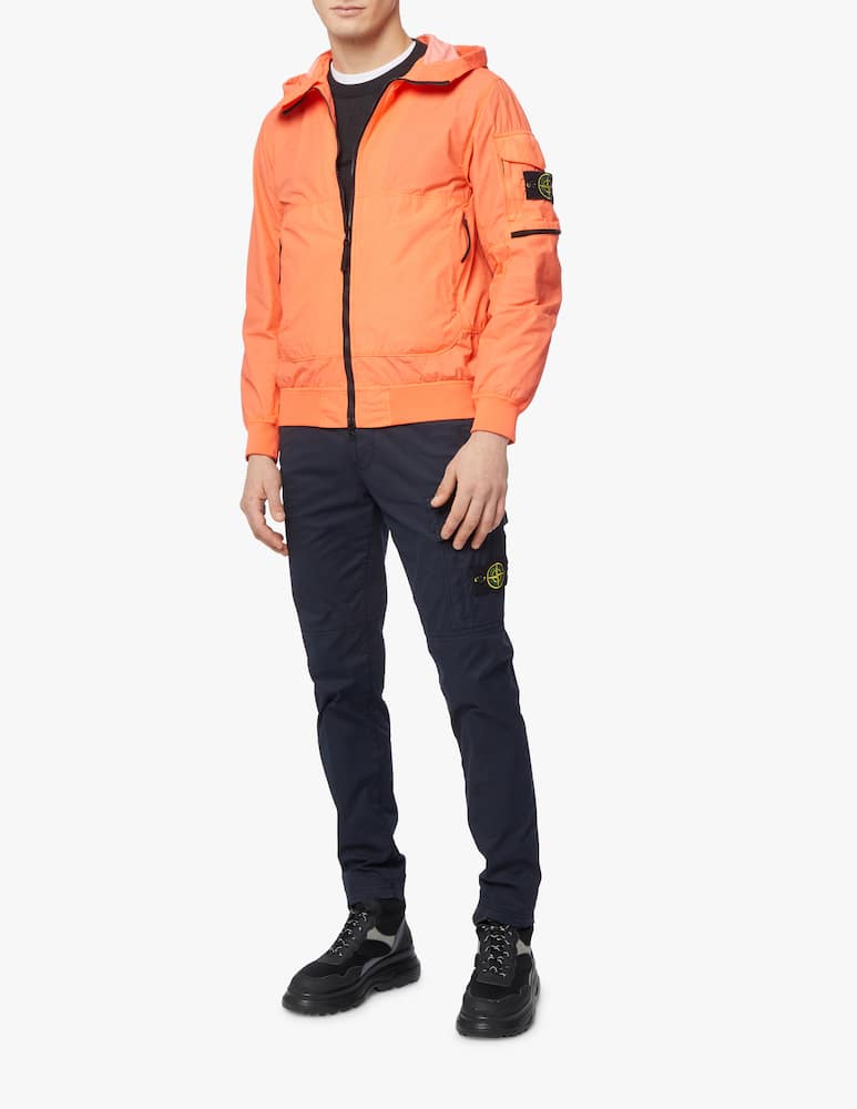 rinascente Stone Island Naslan bomber jacket - orange