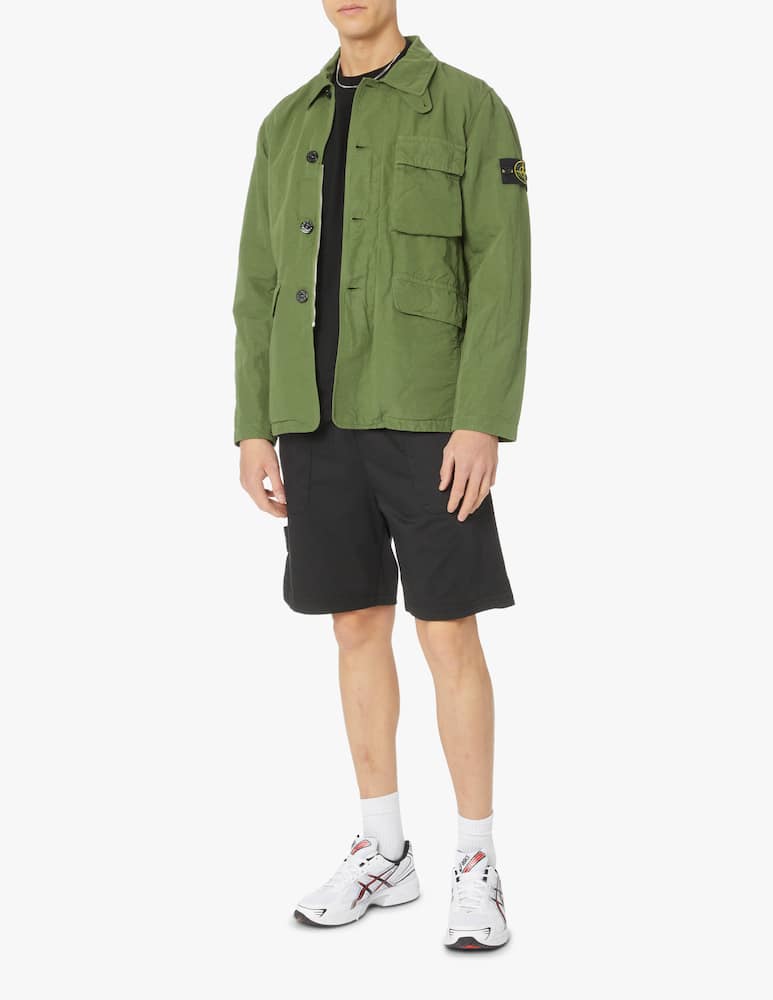 rinascente Stone Island Field pocket jacket - olive