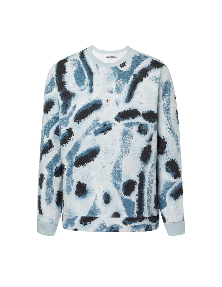 rinascente Stone Island Felpa girocollo marina sequel - azzurro