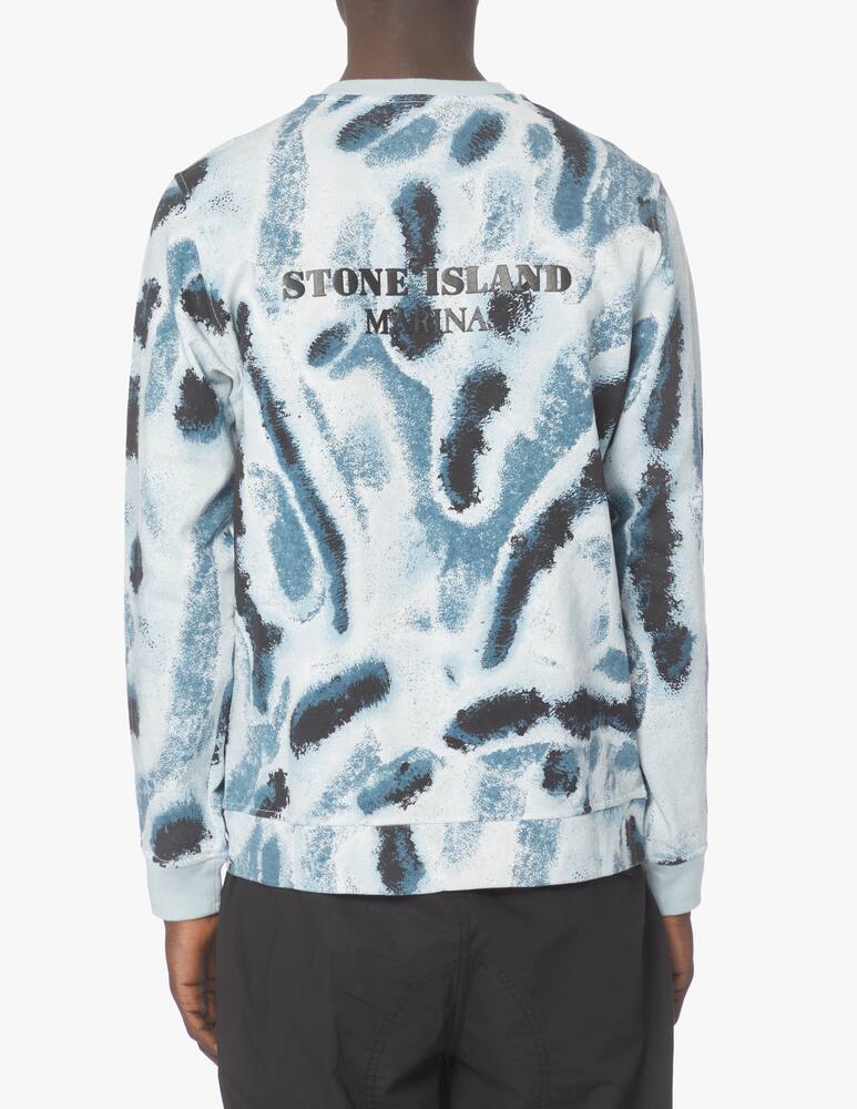 rinascente Stone Island Felpa girocollo marina sequel - azzurro