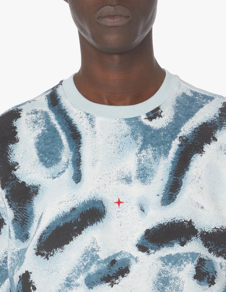 rinascente Stone Island Felpa girocollo marina sequel - azzurro