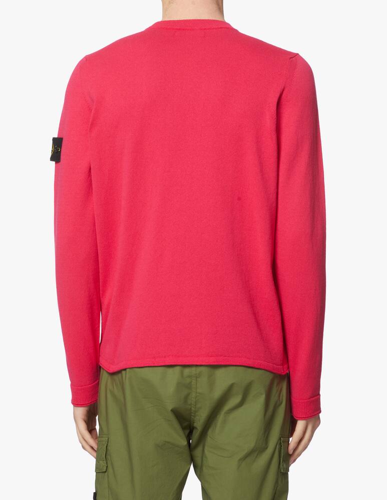 rinascente Stone Island Maglia girocollo cotone rustico - viola