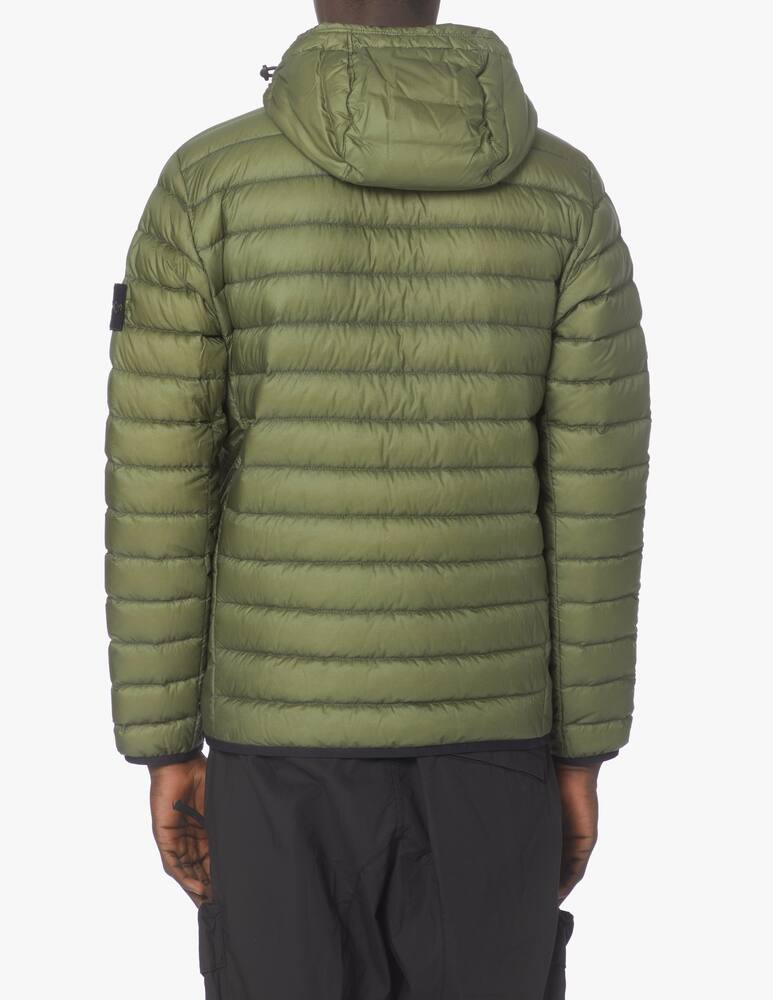rinascente Stone Island Piumino 100gr con cappuccio - oliva