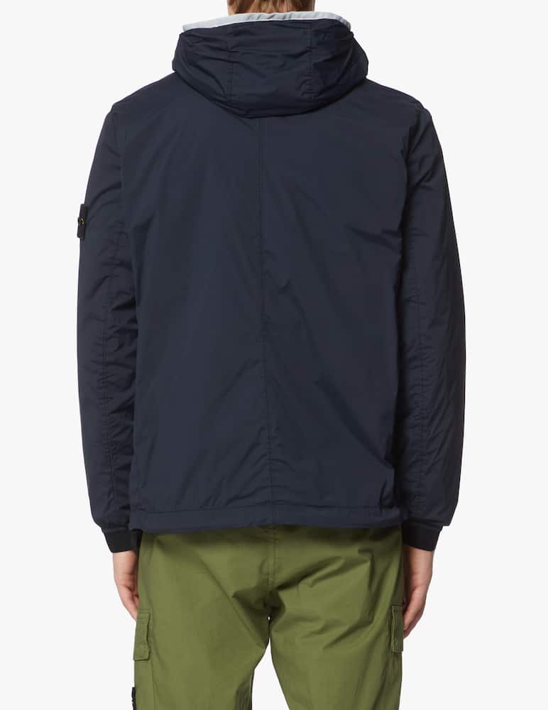 rinascente Stone Island Giacca con cappuccio skintouch - blu