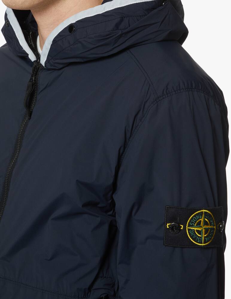 rinascente Stone Island Giacca con cappuccio skintouch - blu