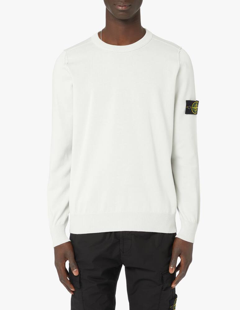 rinascente Stone Island Soft cotton roundneck sweatshirt - grey