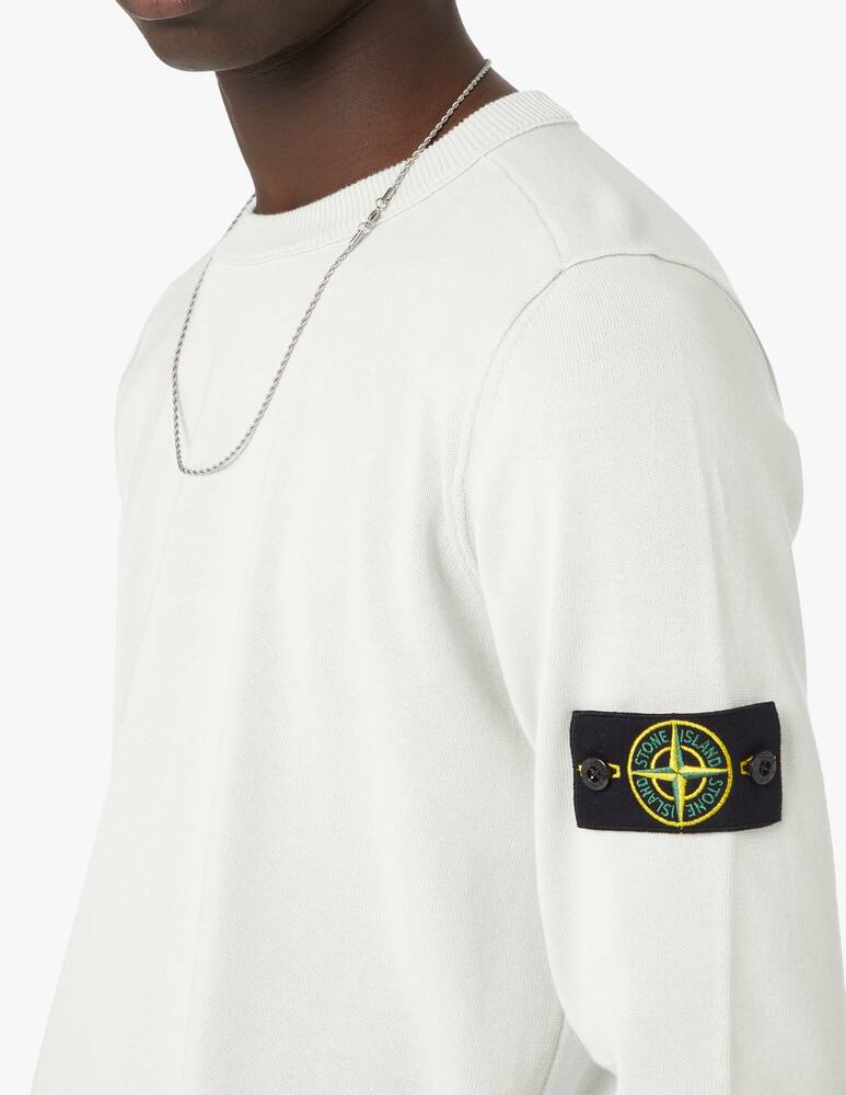 rinascente Stone Island Soft cotton roundneck sweatshirt - grey