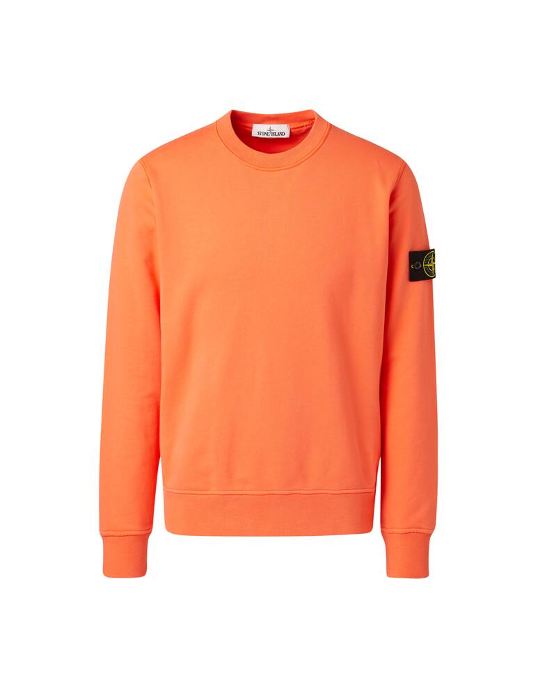 rinascente Stone Island Felpa girocollo basic - arancione
