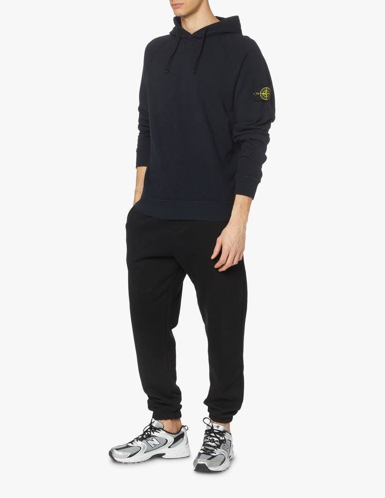 rinascente Stone Island Felpa con cappuccio malfile - blu