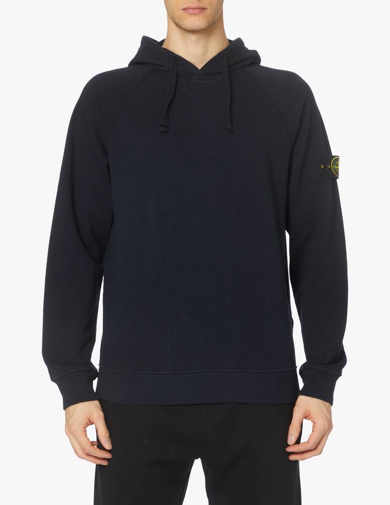 rinascente Stone Island Felpa con cappuccio malfile - blu