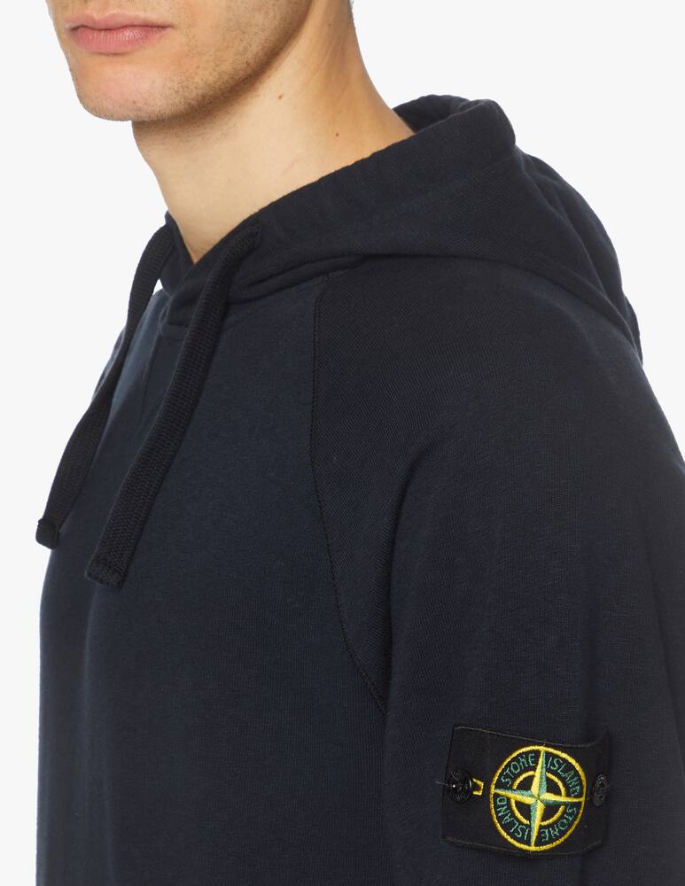 rinascente Stone Island Felpa con cappuccio malfile - blu