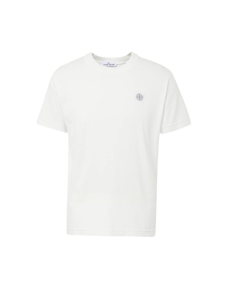 rinascente Stone Island Washed patch basic t-shirt - grey