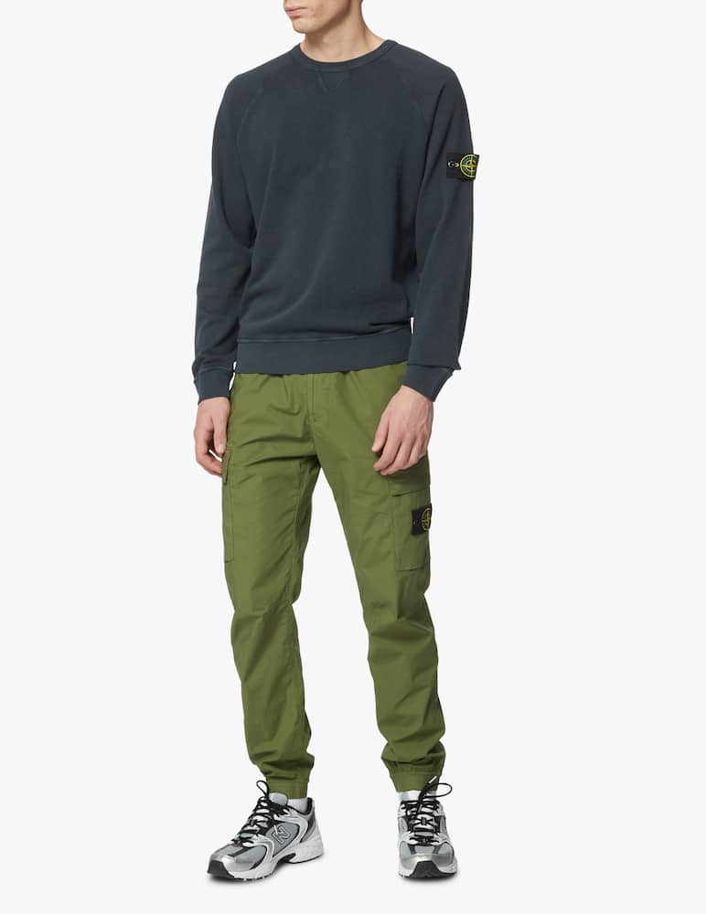 rinascente Stone Island Felpa girocollo malfile - grigio