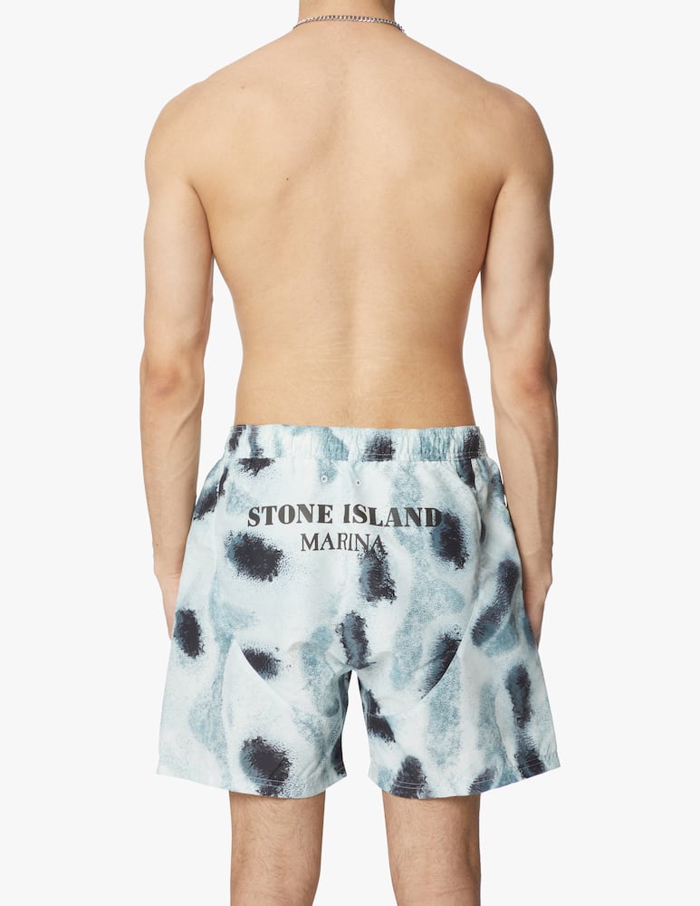 rinascente Stone Island Costume stampa marina eco - azzurro