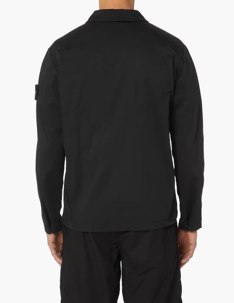 rinascente Stone Island Overshirt ghost jacket - black