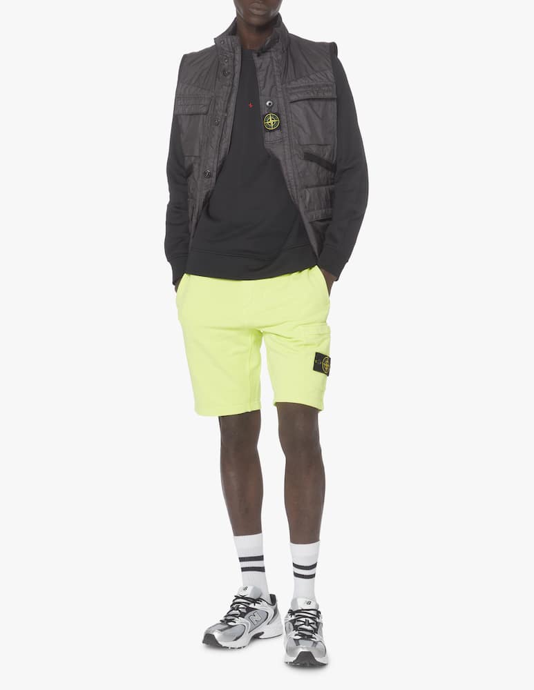 rinascente Stone Island Marina sequal eco sweatshirt - black