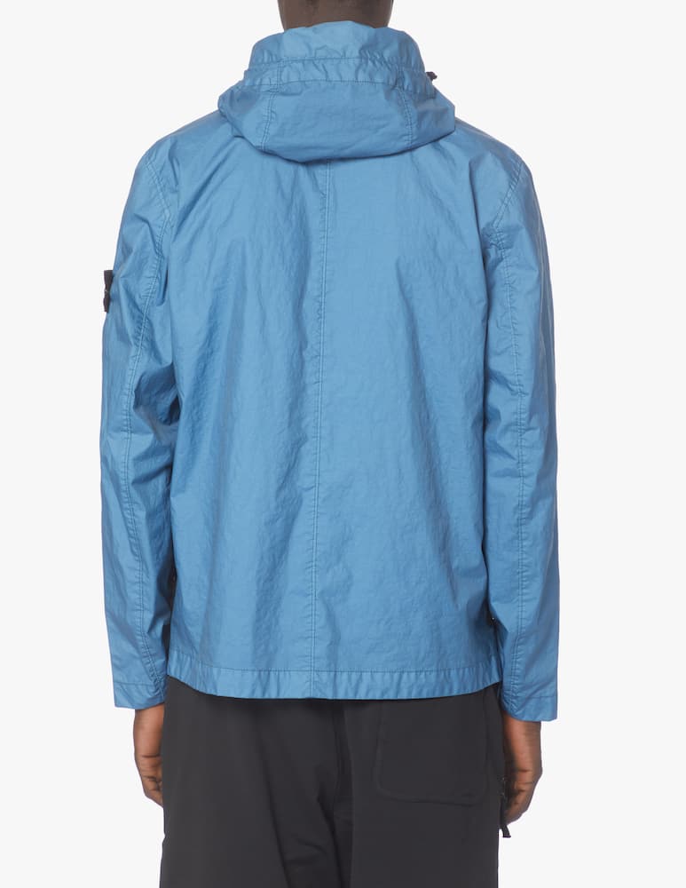 rinascente Stone Island Membrane hooded jacket - light blue