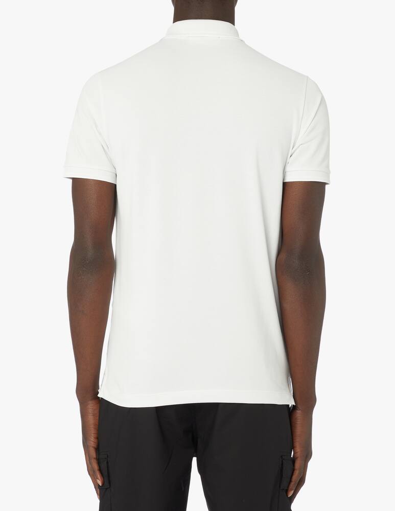 rinascente Stone Island Stretch patch piquet polo - grey