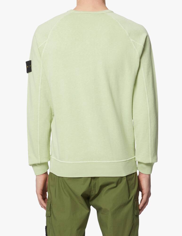rinascente Stone Island Malfie roundneck sweatshirt - green
