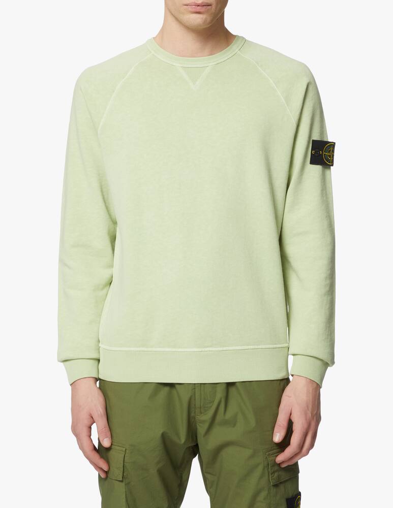 rinascente Stone Island Malfie roundneck sweatshirt - green