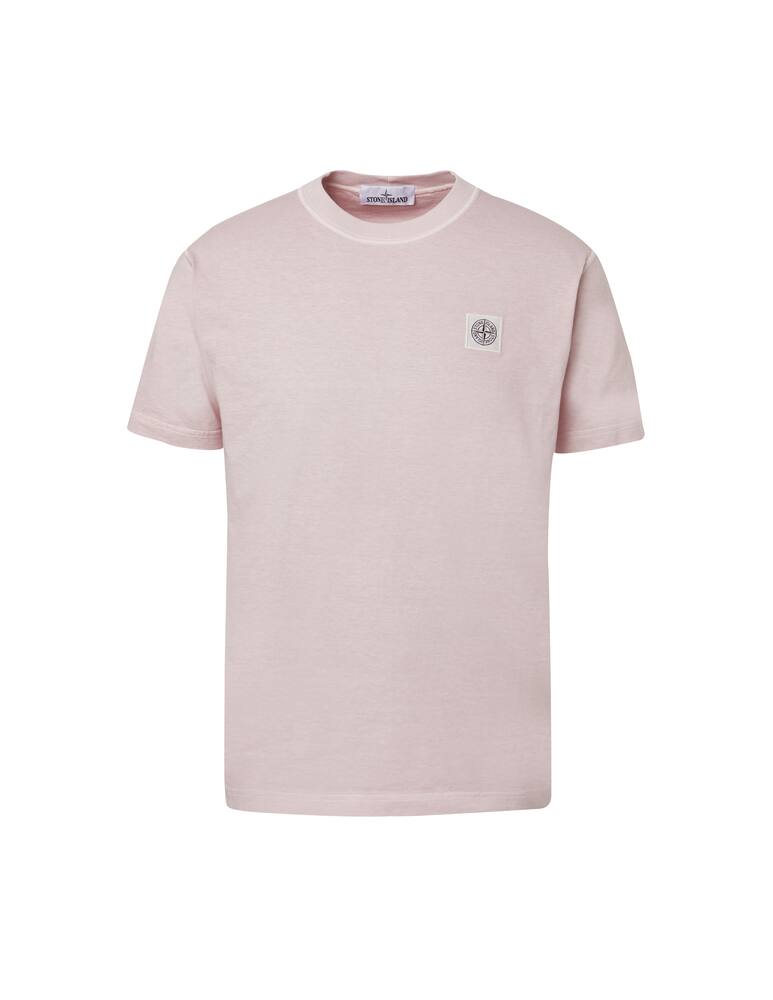rinascente Stone Island Maglietta basica lavata patch - rosa