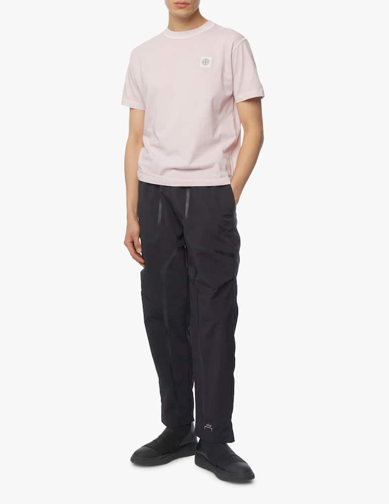 rinascente Stone Island Maglietta basica lavata patch - rosa