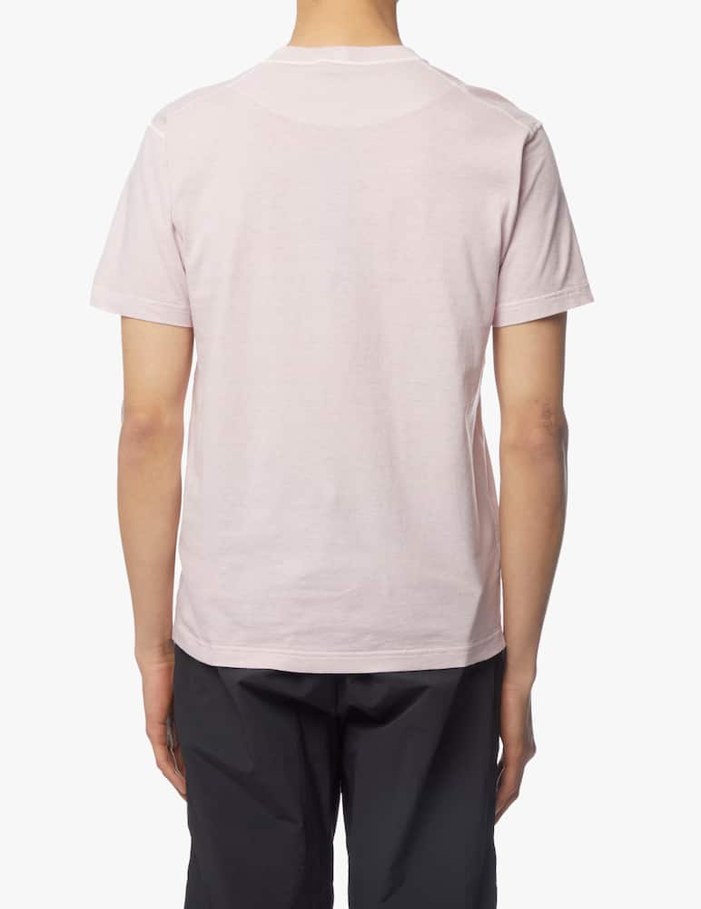 rinascente Stone Island Maglietta basica lavata patch - rosa