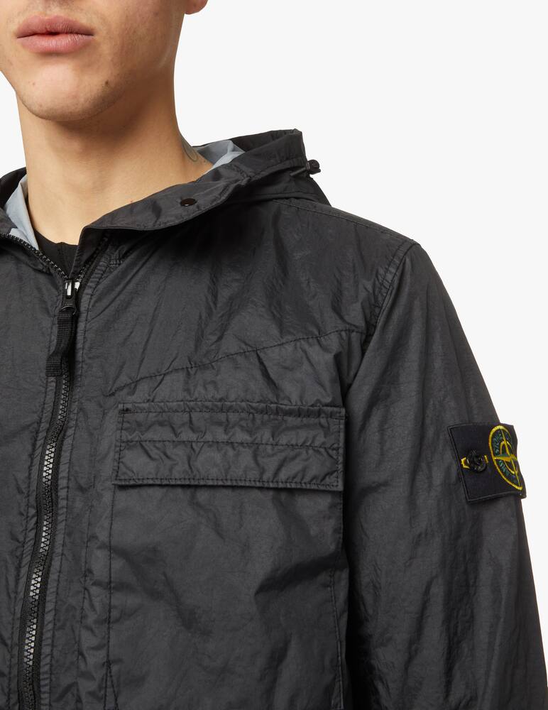 rinascente Stone Island Giacca membrana con cappuccio - blu