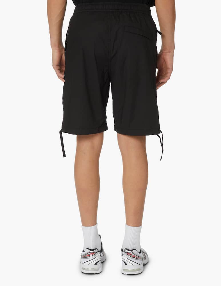 rinascente Stone Island Bermuda zip coulisse - nero