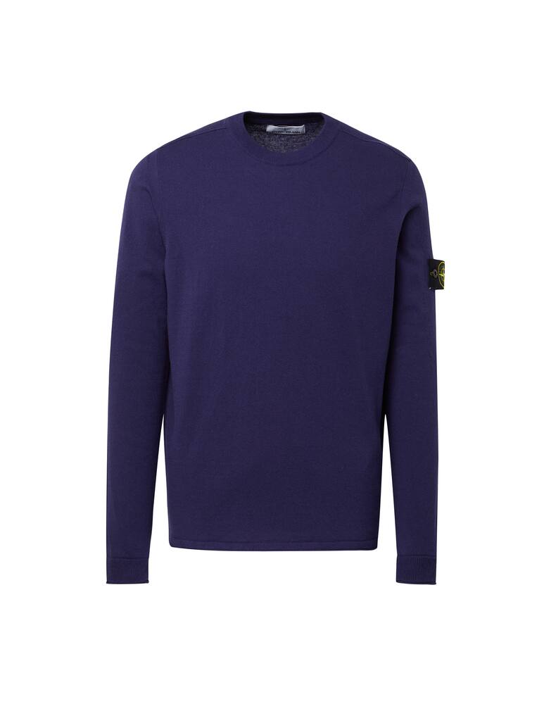 rinascente Stone Island Rustic cotton roundneck sweater - blue
