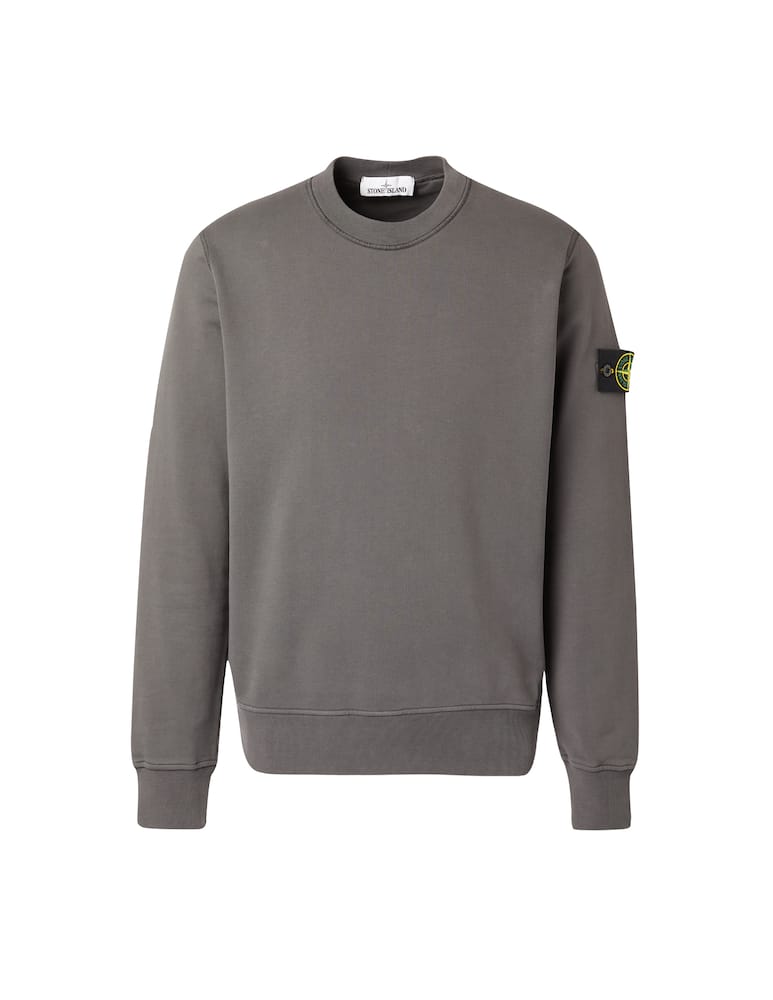 rinascente Stone Island Felpa girocollo basic - grigio