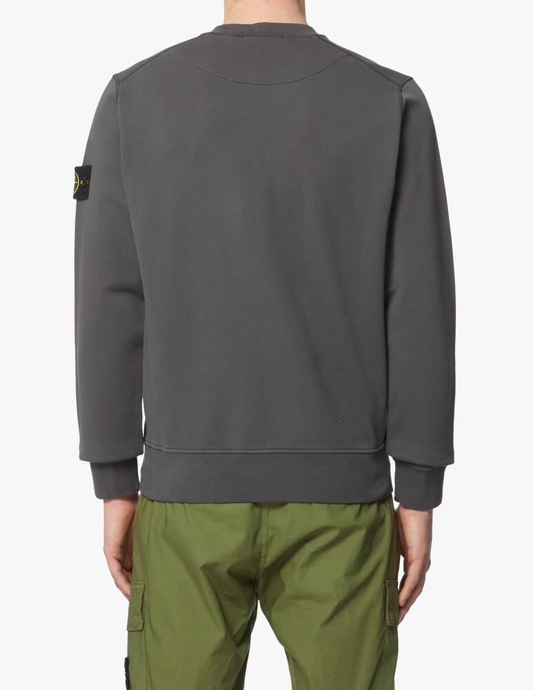rinascente Stone Island Felpa girocollo basic - grigio