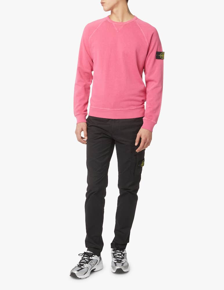 rinascente Stone Island Felpa girocollo malfile - viola