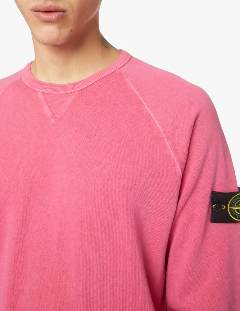 rinascente Stone Island Felpa girocollo malfile - viola