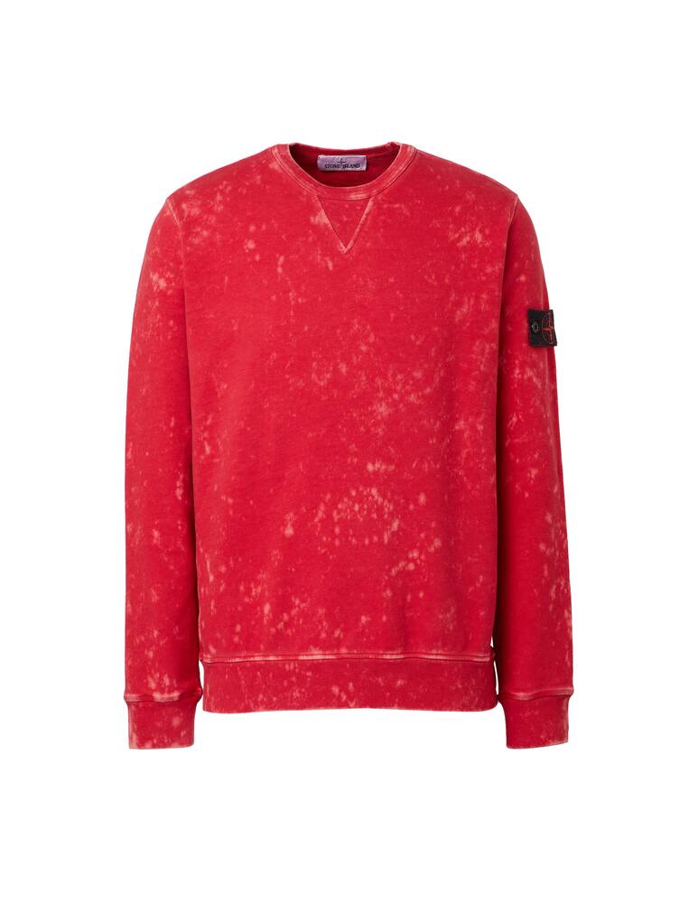 rinascente Stone Island Felpa girocollo offdye - viola