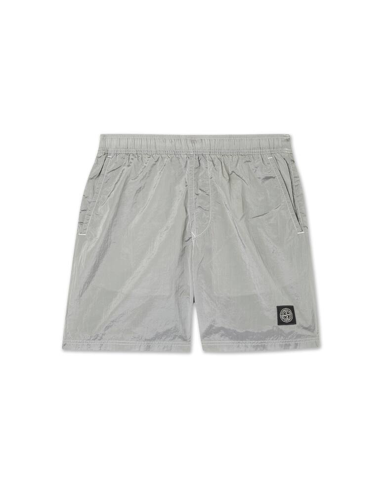 Stone Island Nylon metal econeal medium swim shorts - grey - picture 1 Stone Island Nylon metal econeal medium swim shorts - grey - picture 1