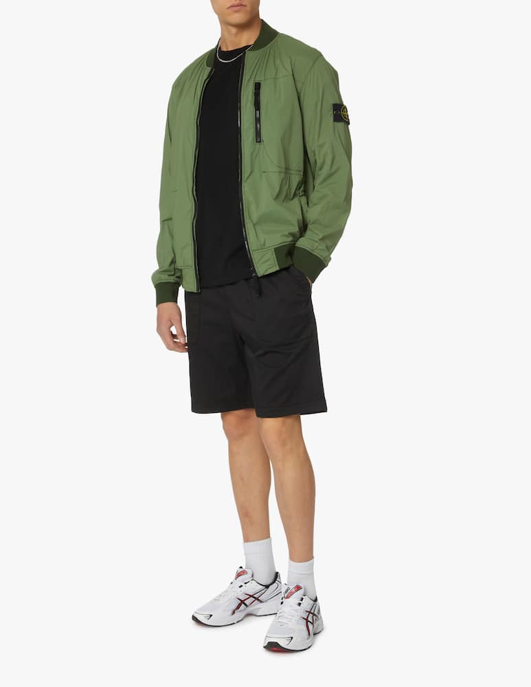 Stone Island Bomber skintouch - oliva - immagine 2 Stone Island Bomber skintouch - oliva - immagine 2