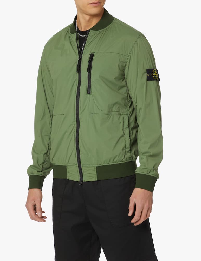 Stone Island Bomber skintouch - oliva - immagine 1 Stone Island Bomber skintouch - oliva - immagine 1
