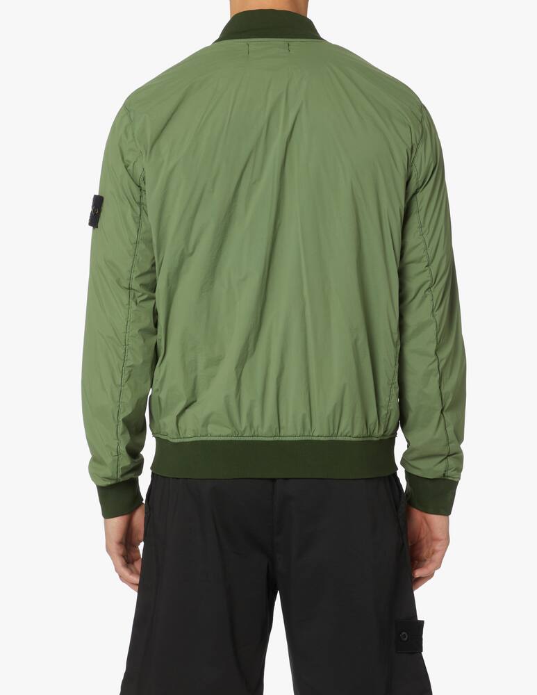 Stone Island Bomber skintouch - oliva - immagine 3 Stone Island Bomber skintouch - oliva - immagine 3